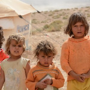 Guillaume Vermette Clown Humanitaire Jordanie, camps de réfugiés syriens