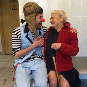 Guillaume Vermette Clown Humanitaire Russie centre pour personnes en situation itinérance