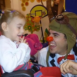 Guillaume Vermette Clown Humanitaire Russie hôpital enfant