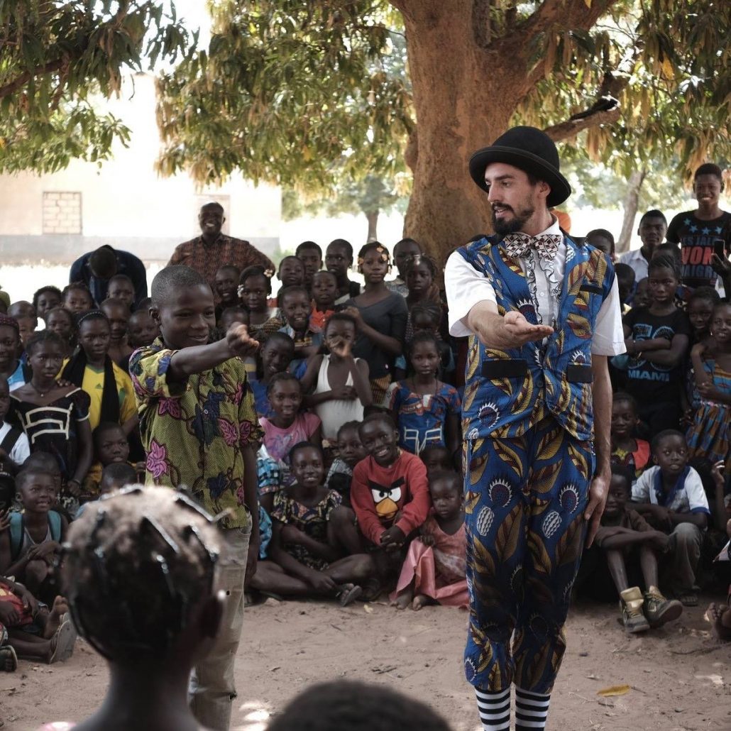 Guillaume Vermette clown humanitaire Burkina Faso gazou